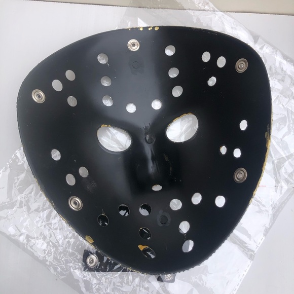 Medieval Horror Bling Jason Halloween Mask - Picture 5 of 6
